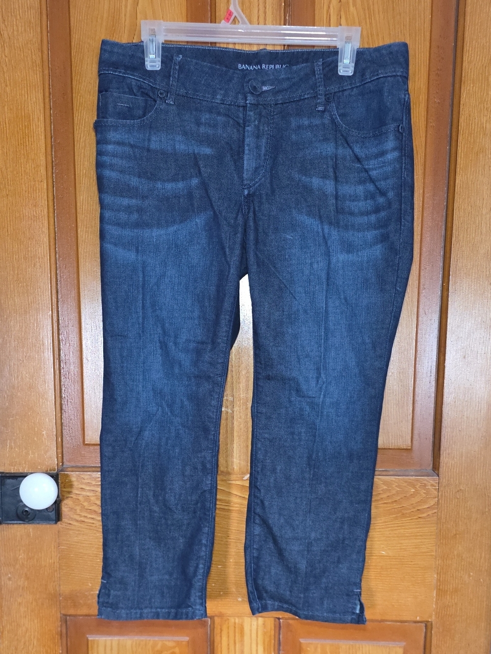 Banana Republic Women's Dark Indigo Cropped Jeans